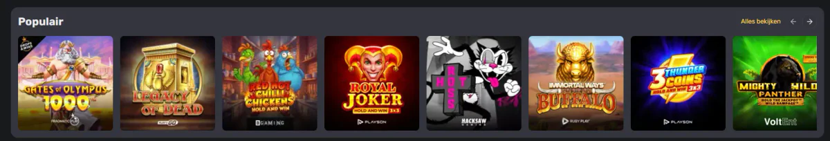inkybet casino spellen